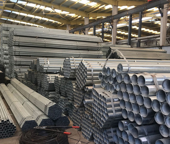 辽源q235b热镀锌带钢管